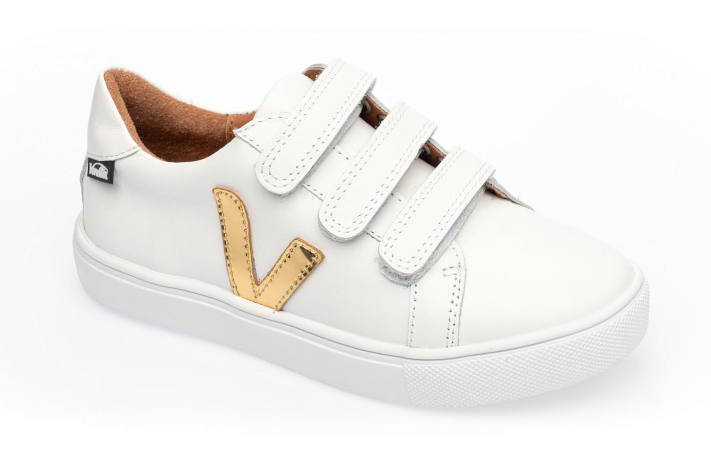 Venettini White/Mirror Triple Velcro Sneaker – A Shoe Inn