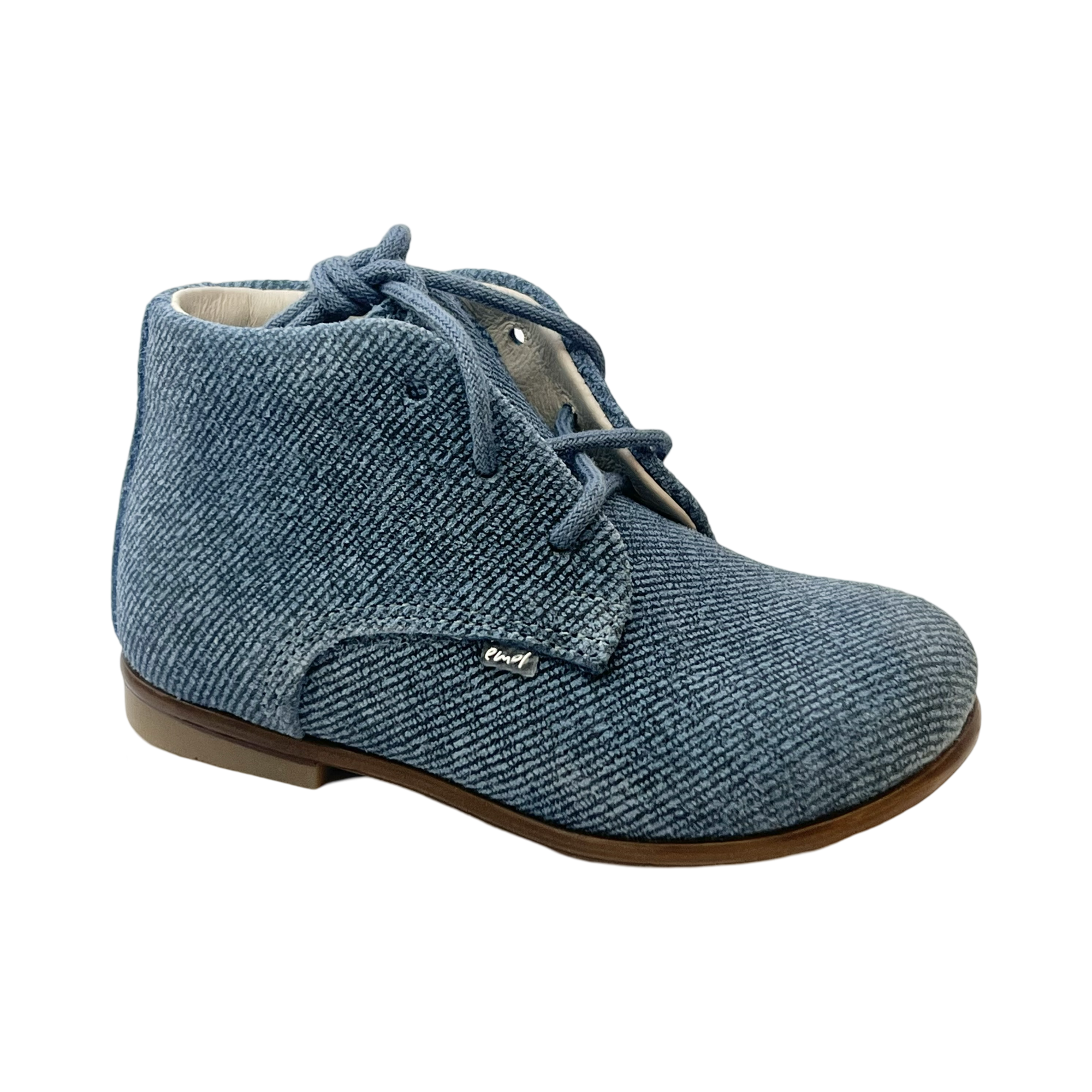 Emel Denim Laced Baby Bootie