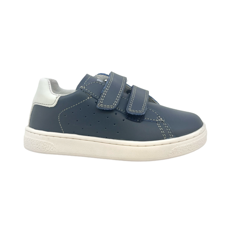 Naturino Navy Double Velcro Sneaker - Hasselt