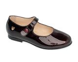 Venettini Bordeaux Patent Mary Jane