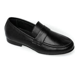 Venettini Black Dress Penny Loafer-Bryson