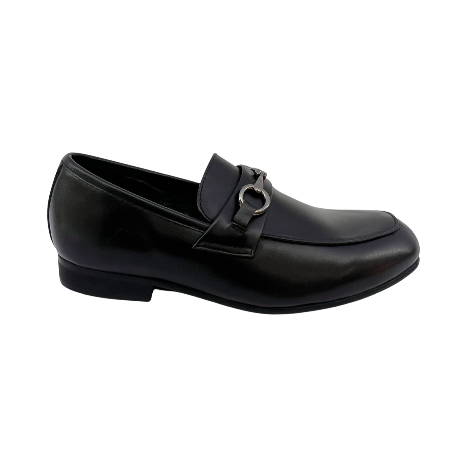 Venettini Black Chain Dress Loafer- Chase3