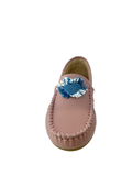 Fascani Chiffon Moccasin with Denim Heart