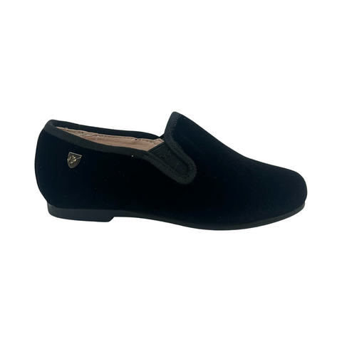 Venettini Black Velvet Smoking Shoe