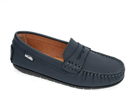 Venettini Navy Gum Penny Loafer