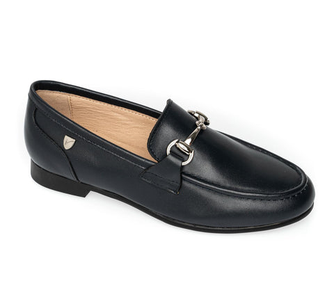 Venettini Navy Chain Loafer