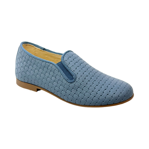 Andanines Blue Weave Smoking Shoe