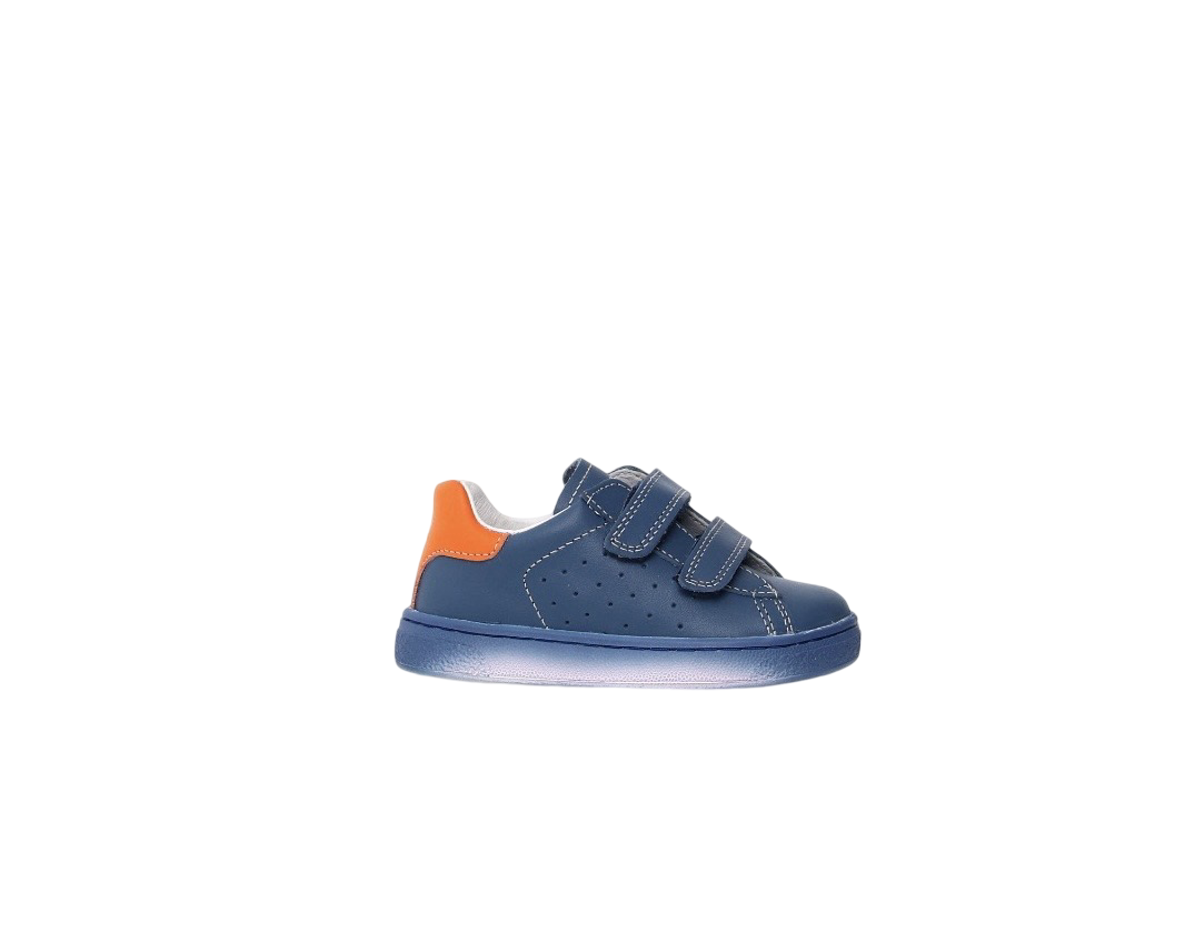 NATURINO HASSELT 2 CALF AZURE-ORANGE