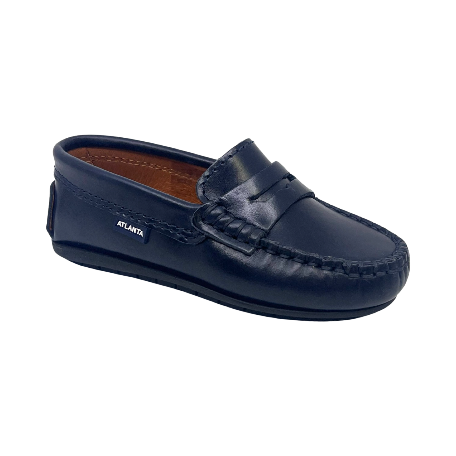 Atlanta Navy Penny Loafer