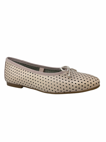 Luccini Nude Perf Ballet Flat