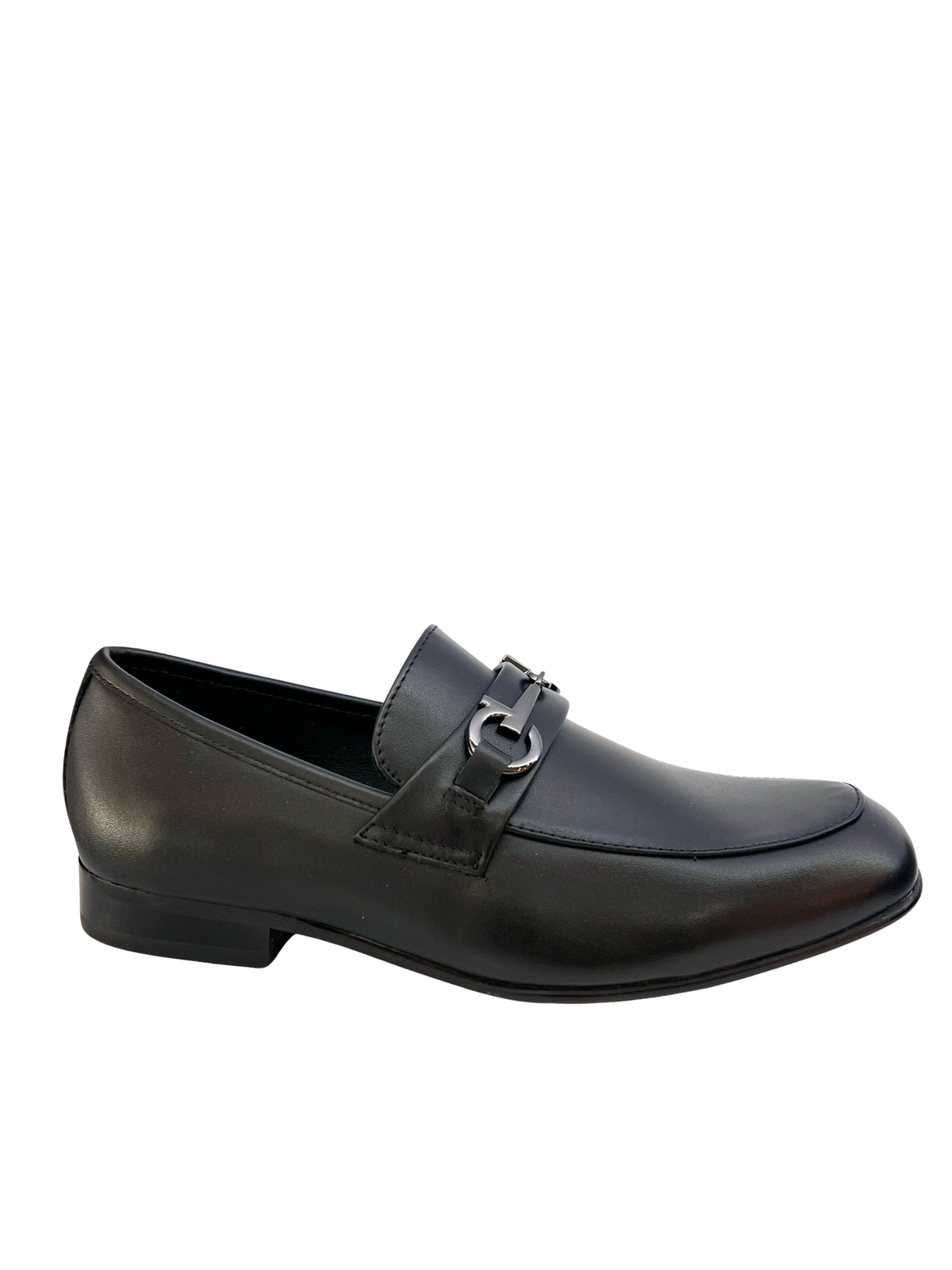 Venettini Black Chain Dress Loafer - Ace51