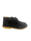 Naturino Gray Suede Velcro Shoe - Choco