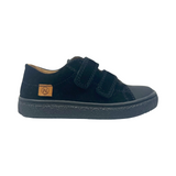 Naturino Black Double Velcro Sneaker - Carex