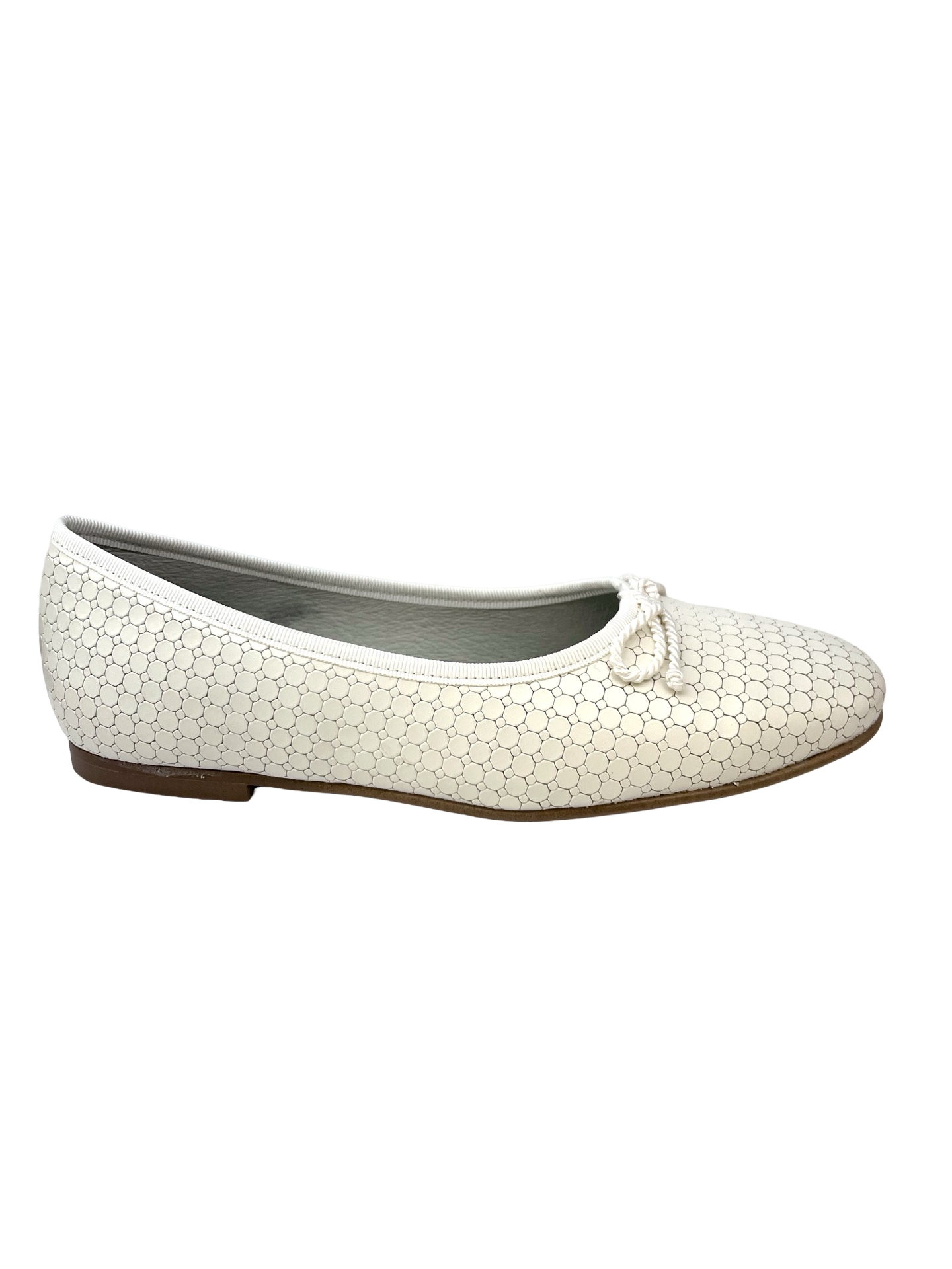 Luccini Ice  Embossed Ballet Flat