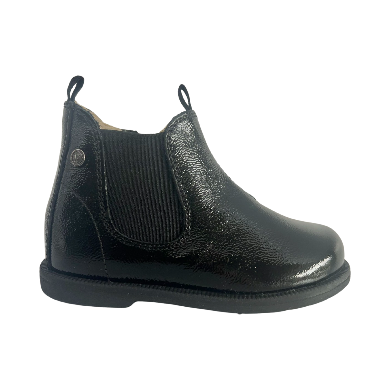 Patent zip boots best sale