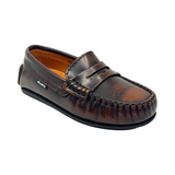 Atlanta Brown Florentic Penny Loafer