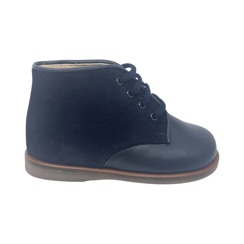 Beberlis Cathay Navy Laced Baby Bootie