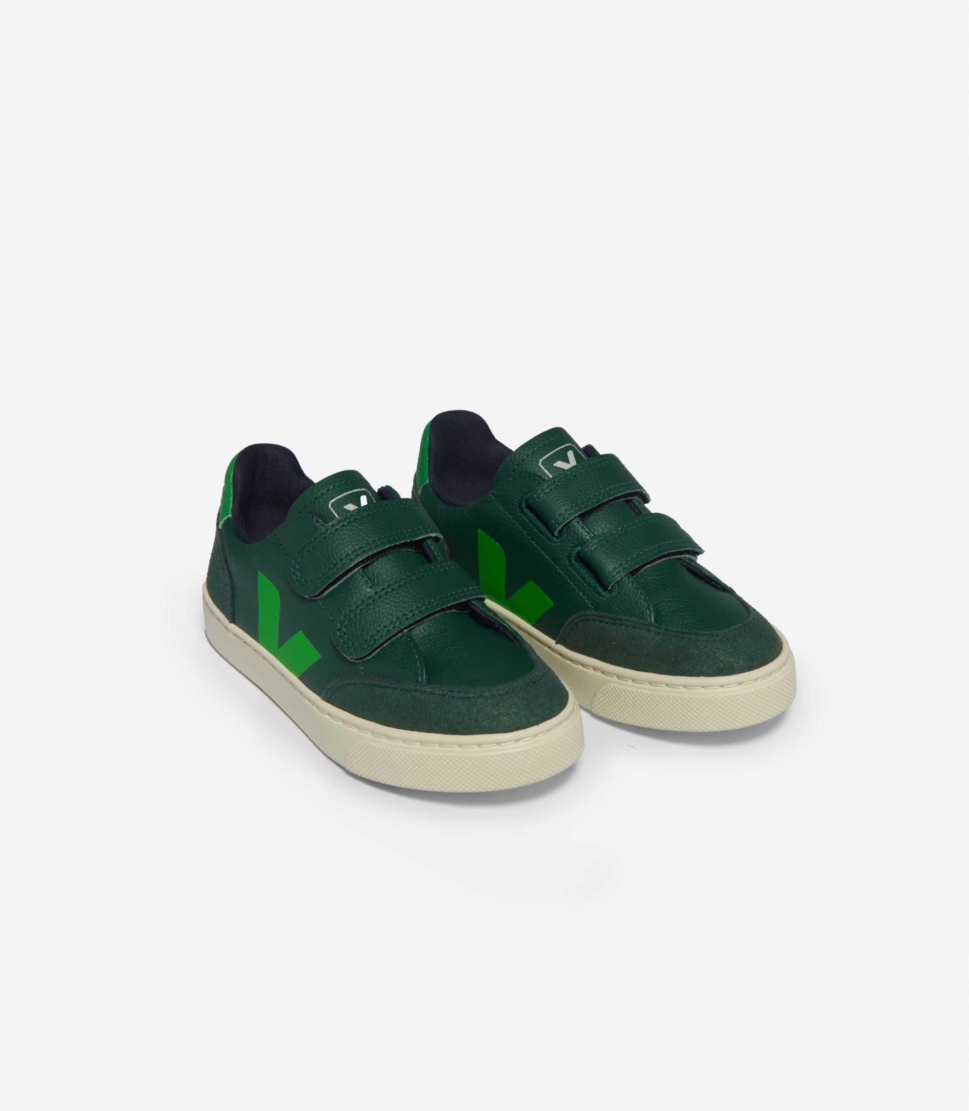 Veja Forest Green Double Velcro Sneaker